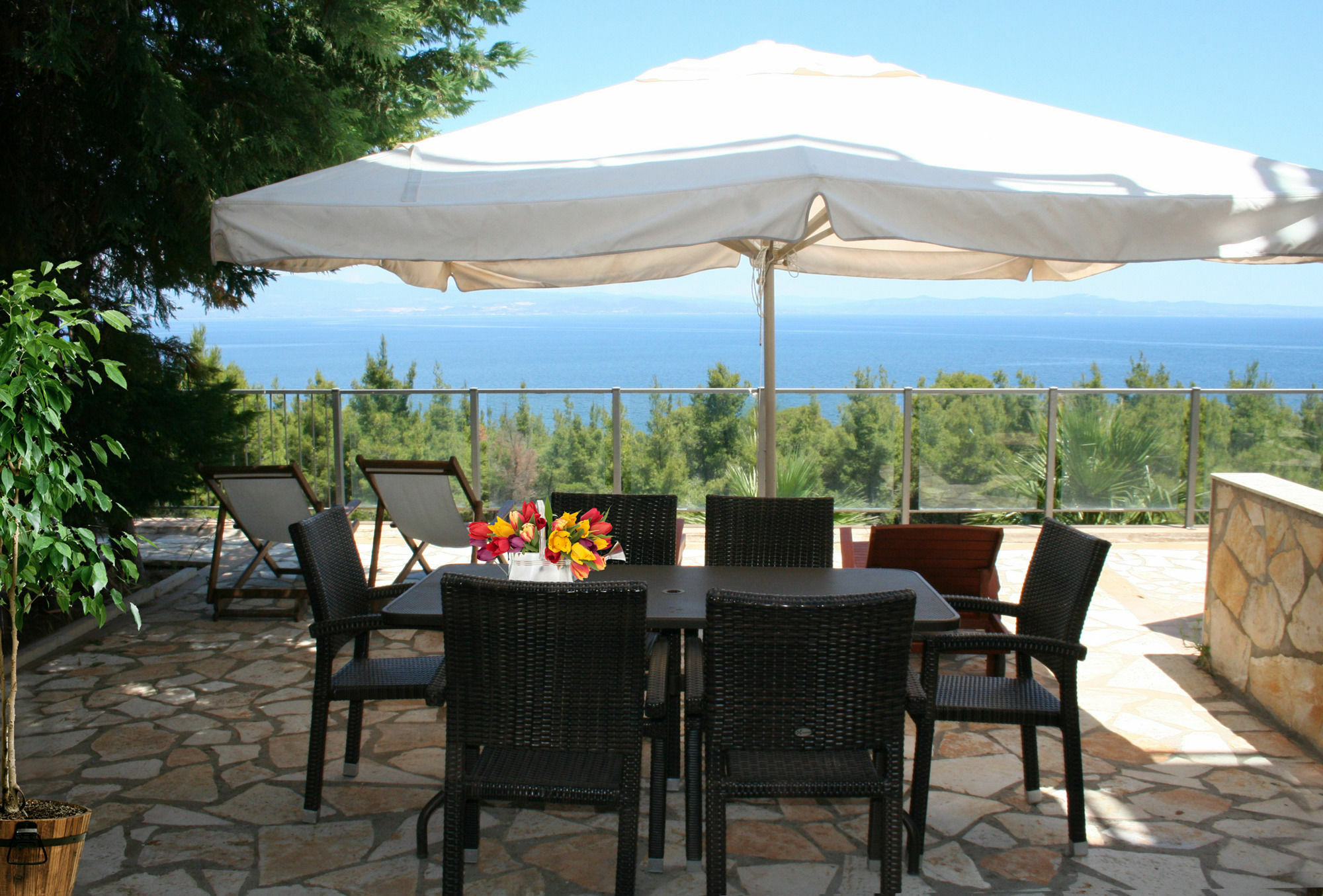 Paressa Villas Nea Fokea Exterior photo