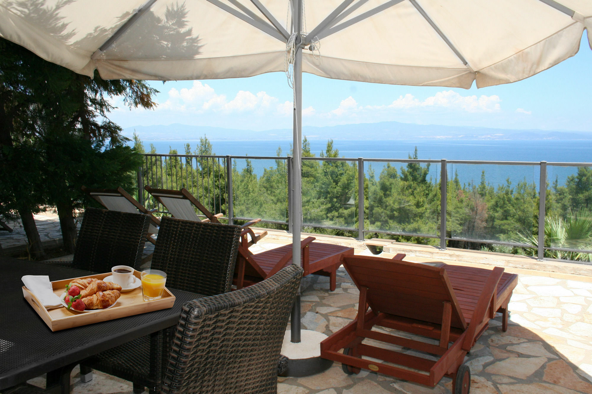 Paressa Villas Nea Fokea Exterior photo