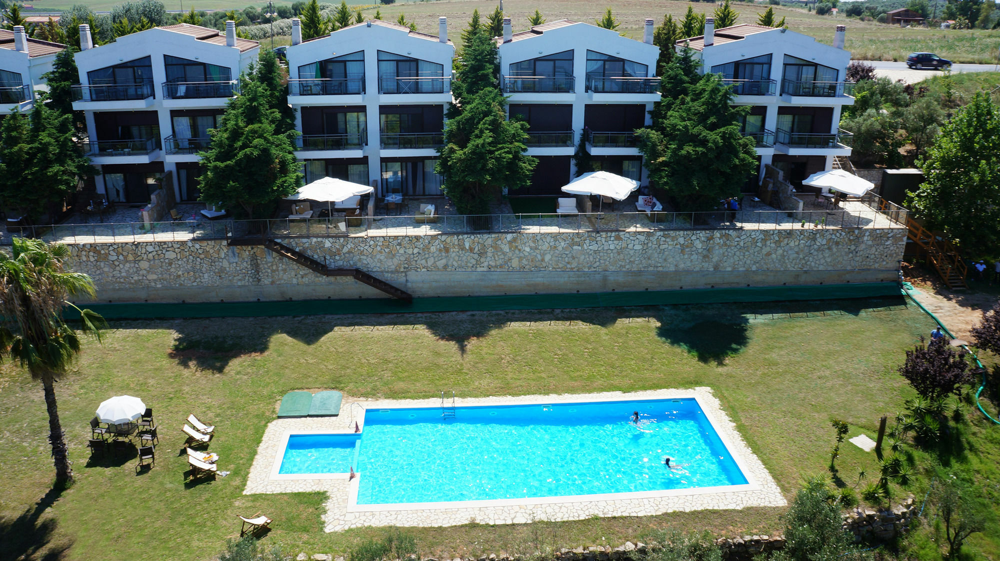 Paressa Villas Nea Fokea Exterior photo